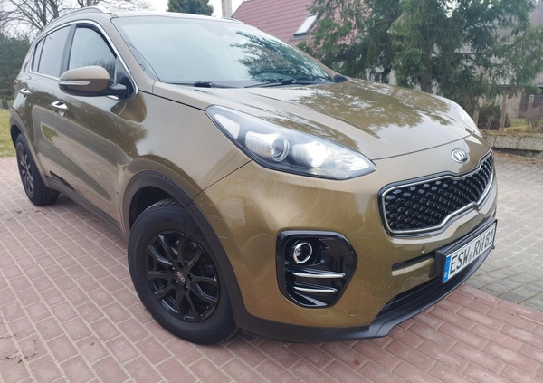 Kia Sportage cena 58000 przebieg: 113200, rok produkcji 2017 z Miastko małe 497